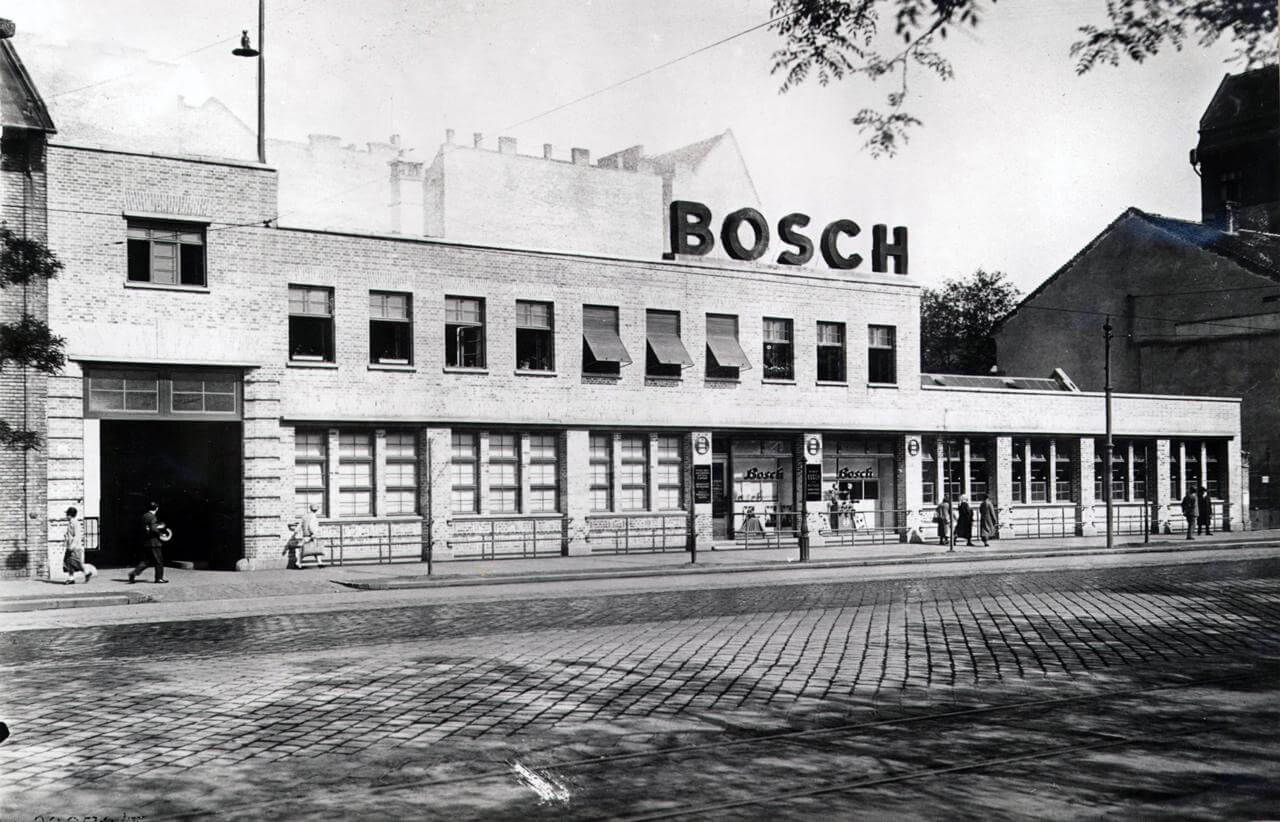 A Bosch épülete Budapesten a Váci úton