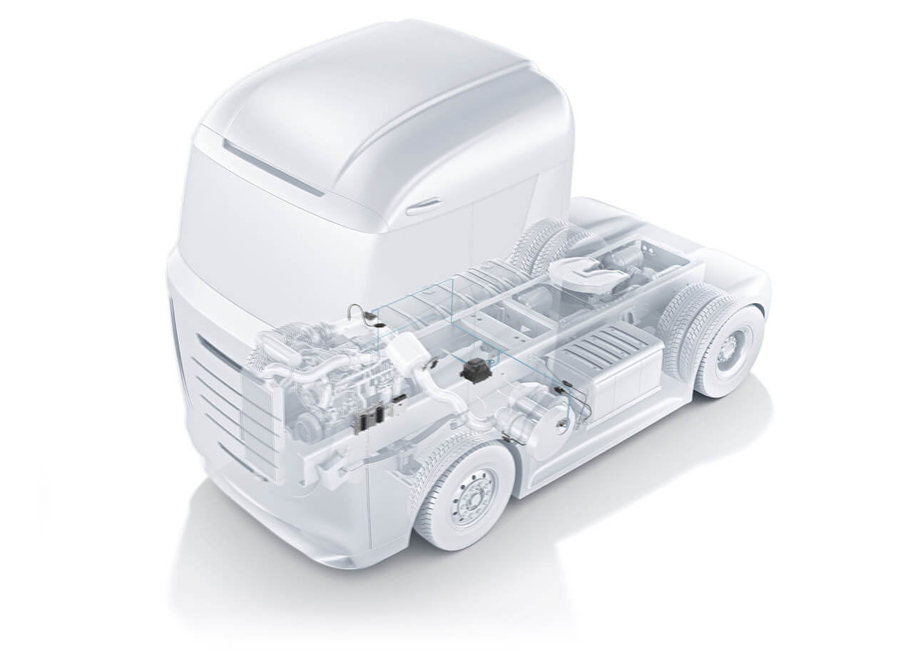 A Bosch folyamatosan fejleszt új technológiákat, de a tehergépjárműveknél még jó ideig a dízelmotor lesz az elsődleges erőforrás