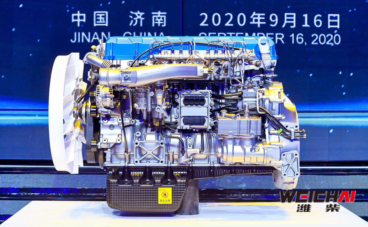 A Weichai Power és a Bosch közös fejlesztésű dízelmotorja átlépte a 50 százalékos hatásfokot
