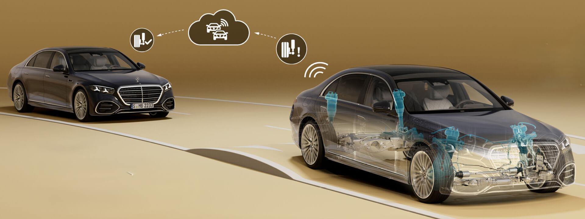 Utat mutató csillagos limuzin